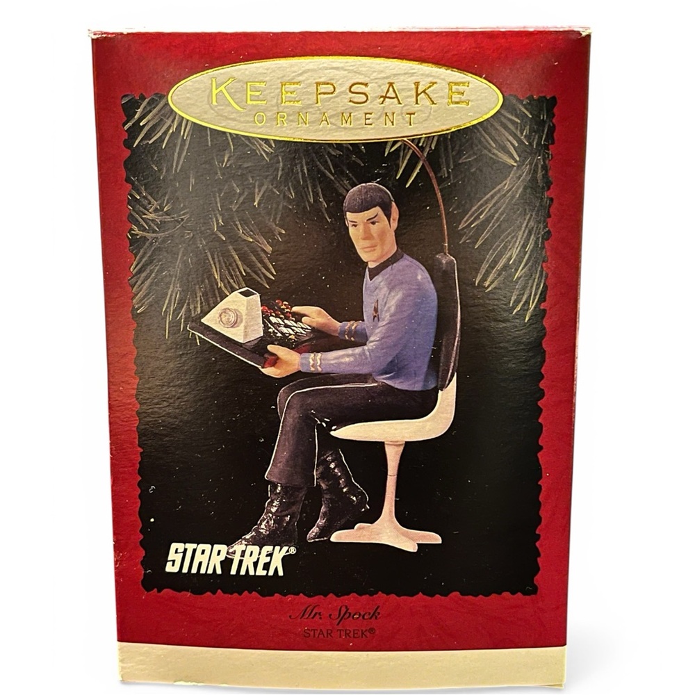 Hallmark Star Trek Keepsake Ornament Mr. Spock 1996 Collectible